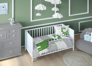 Children's 90 x 120 Bamboo Bedding Idyll 3527A