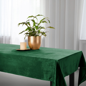 140 x 180 Decorative Velvet Soft Bottle Tablecloth