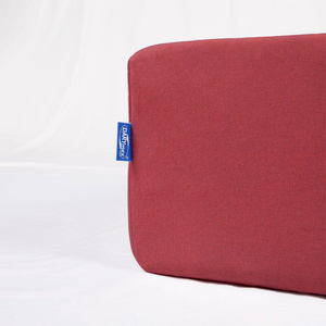 Jersey sheet with elastic 019_D Maroon 90x200