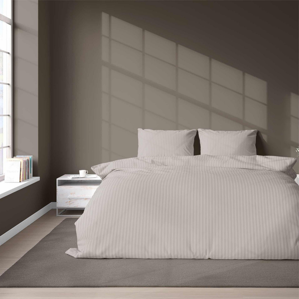 Bedding 160 x 200 3pc Satin Cotton Pure 11