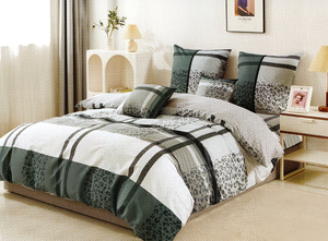 Bedding 160 x 200 3pcs Cotton Satin No. A1763