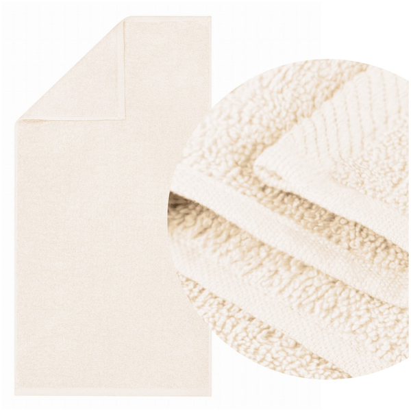 Towel 100 x 150 Cotton Bari 500g/m2 Cream