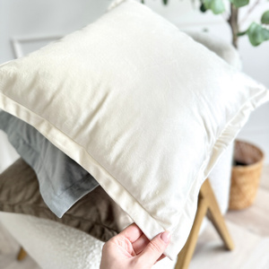 40 x 40 Decorative Velvet Soft Bottle Pillowcase