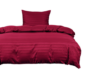 Bedding 140 x 200 2pcs Satin Stripes Ramiro 11