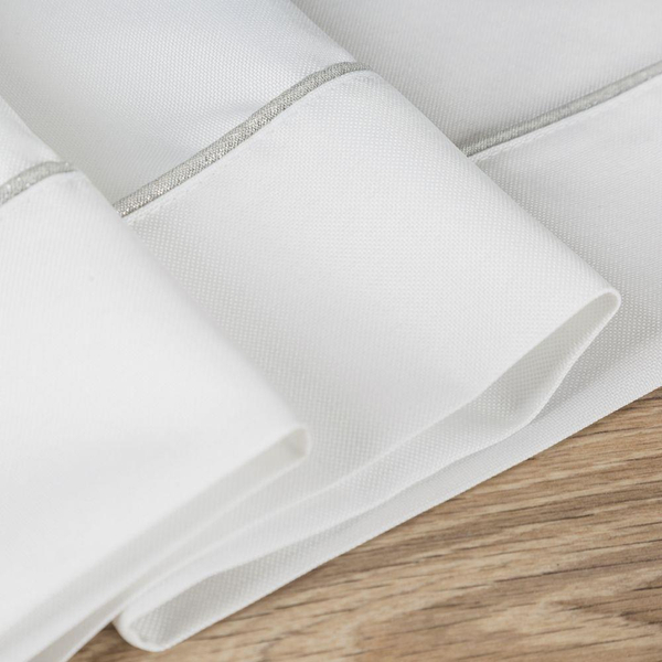Napkin 30 x 40 Decorative Madele Decorative White