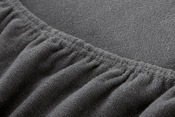 Prześcieradło Frotte z Gumką 041_D Antracytowy 120x200