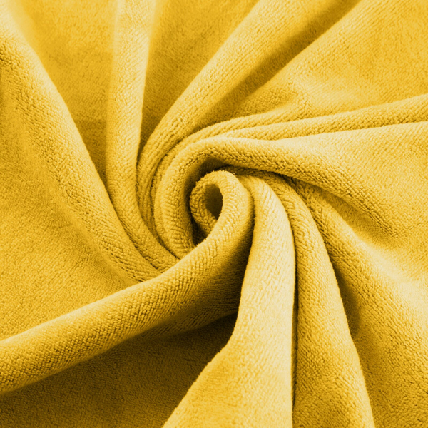 Towel 80 x 150 Microfiber Amy3 19 380g/m2 Mustard