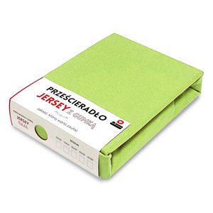 Prześcieradło 60 x 120 Jersey z Gumką Gaja 35