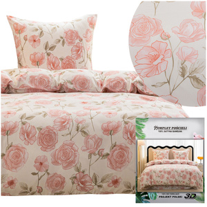 Bedding set 140 x 200 2 pieces Satin Maria 3092