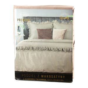 Pościel Eurofirany 160 x 200 3cz Venus 01G Satyna