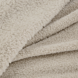 Blanket 200 x 220 Microfiber Lamb Lori Beige