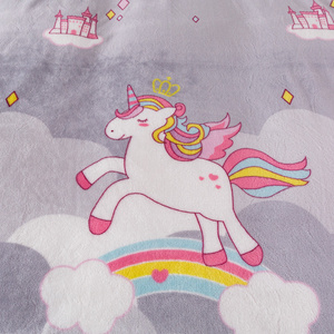 Koc 160 x 200 Mikrofibra Gładka Inger 16