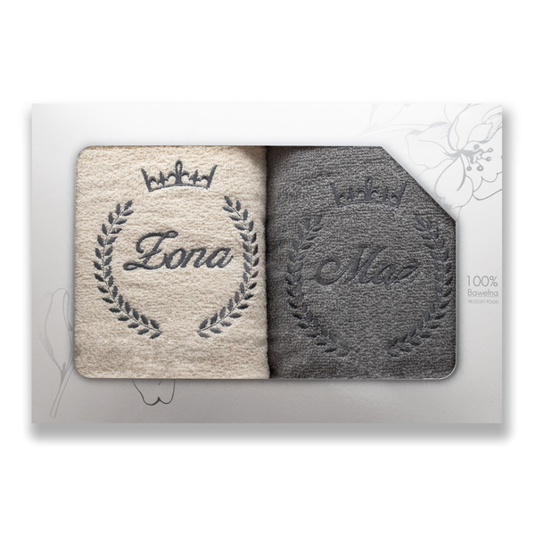 Towel Set 2pcs. 50x100 Carol 34