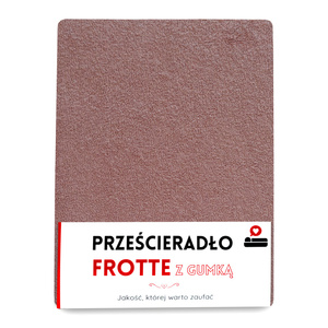 Prześcieradło 200 x 220 Frotte z Gumką Gaja 45
