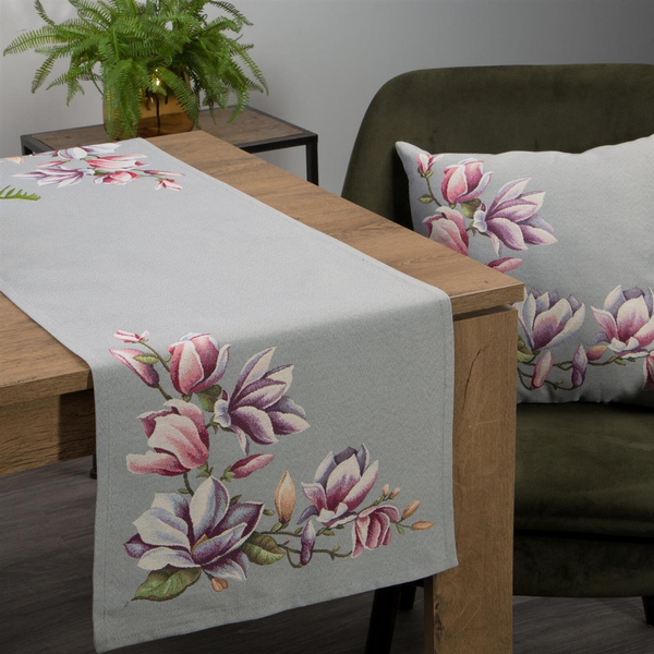 140 x 180 Decorative Tapestry Tablecloth 1214 Popie