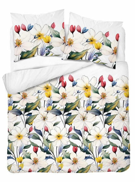 Bedding 160 x 200 3pc Vicenza Cotton pattern 5774A