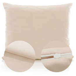 Cotton pillowcase 70 x 80 Uniform Ola Beige Beige