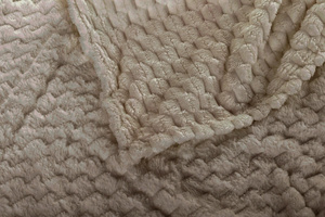 Blanket 150 x 200 Microfiber Design Cindy6 Beige