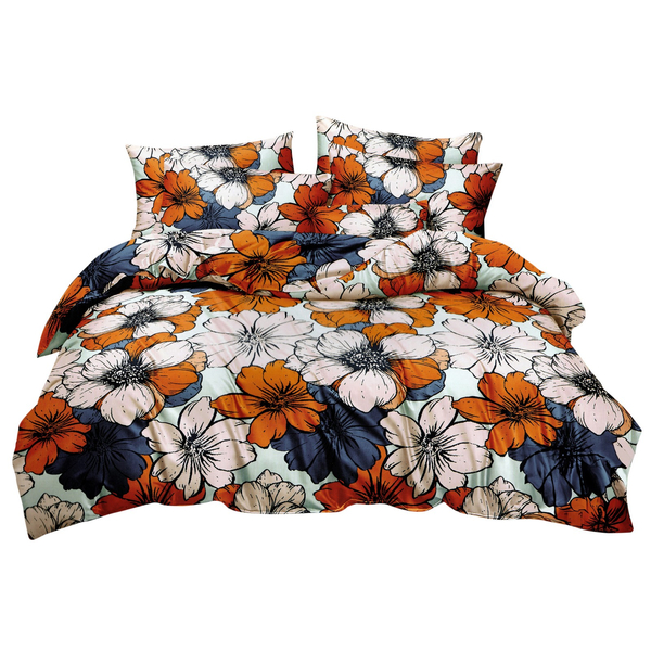 Bedding 200 x 220 3pc Satin Dalwin 927