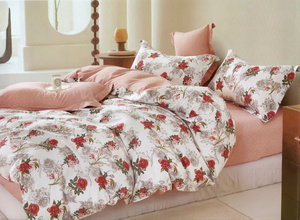 Bedding 160 x 200 3pcs Cotton Satin no. A1854