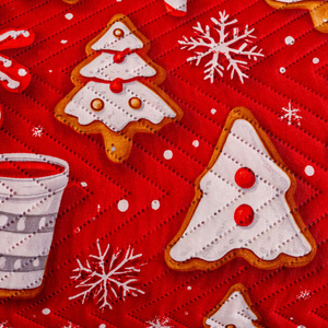 Narzuta 170 x 210 Tłoczona Świąteczna Levent 3237