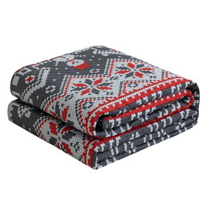 Quilt 170 x 210 Embossed Christmas Levent 03