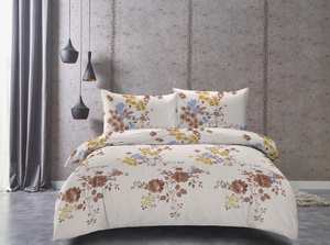 Bedding 160 x 200 3pc Satin Maria 2433