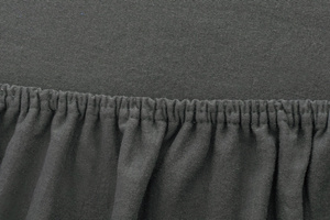 Jersey sheet with elastic Tyrs 040 Graphite 120x200