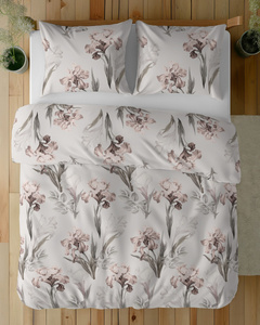 Bedding 160 x 200 3pcs Asti Satin Cotton 5089B