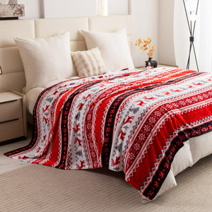 Koc 200 x 220 Mikrofibra Świąteczna Donato 10