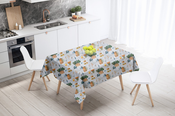 Tablecloth Vinyl Table Cover 140 x 160 Gosia 07