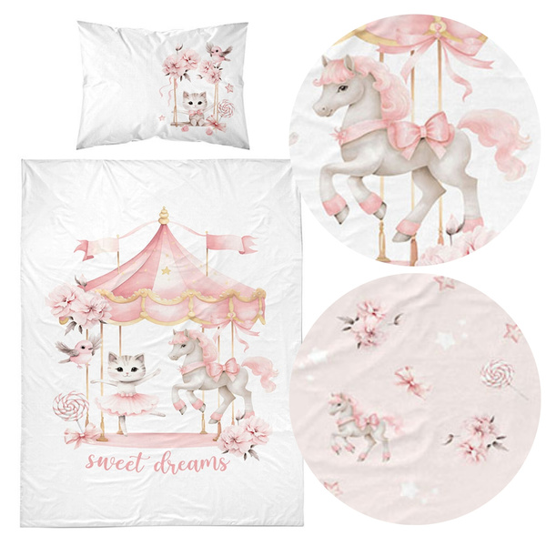 Pościel 100 x 135 Bawełna Dziecięca Maya Mo 5510A