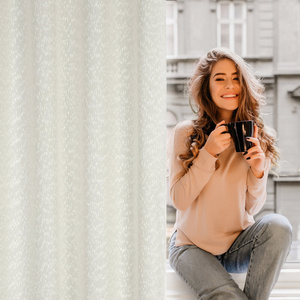 Curtain 140 x 260 Decorative Sandi Cream Splits