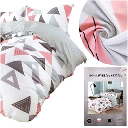 Bedding 160 x 200 3pc Satin Cotton Dahlia 03