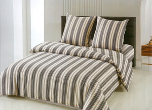 Bedding 160 x 200 3pcs Cotton Satin no. A1835