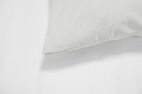 Poszewka Bawełna 50 x 60 Jednolita Ola Szary Szarość