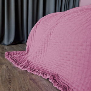 Narzuta 200 x 220 Pikowana Z Falbaną Celia 06