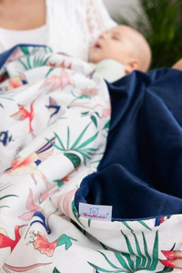 Blanket 75 x 100 Cotton Satin + Velvet 06