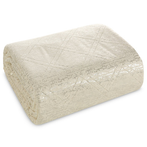 Quilted Velvet Bedspread 220 x 240 Luiz Blink Kre