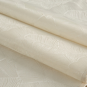 140 x 260 Decorative Jacquard Tablecloth Isla Cream