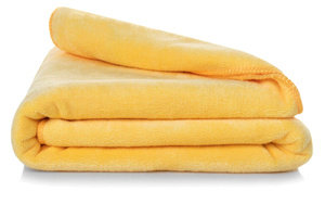 Ręcznik 30 x 30 Mikrofibra Amy 17 380 g/m2 Żółty