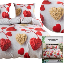 Pościel 160 x 200 3cz Satynowa Maria 3152