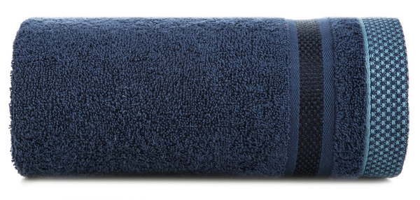 Ręcznik 100x150 Kąpielowy Frotte Abbie 10 Granat