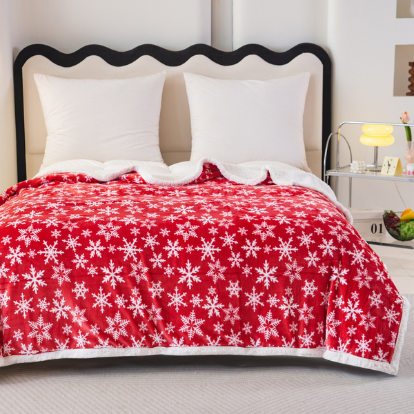 Koc 160 x 200 Mikrofibra Świąteczna Hayat 101