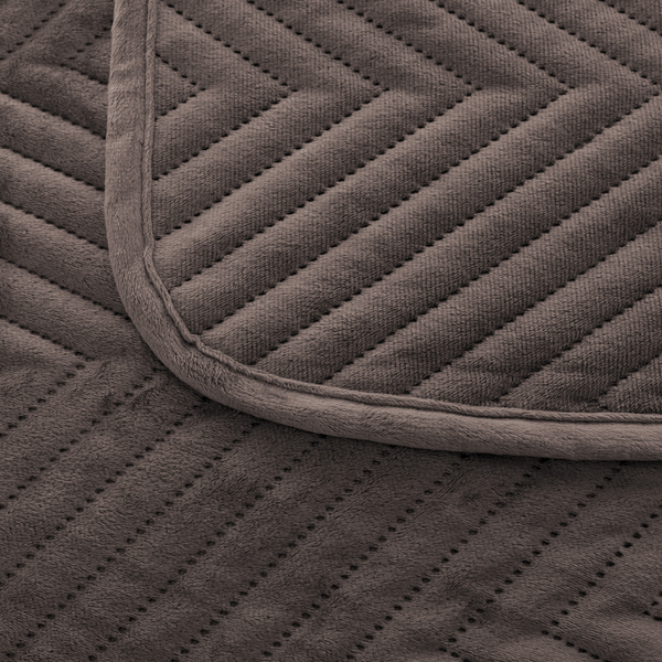 Bedspread 200 x 220 Embossed Velour Marieta 11