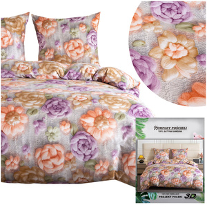 Pościel 160 x 200 3cz Satynowa Maria 3293