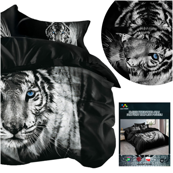 Pościel 160 x 200 3cz Mikrofibra 3D Andreas 3023