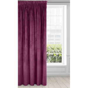 Ria Decorative Tape Curtain 140 x 270 C.Purple