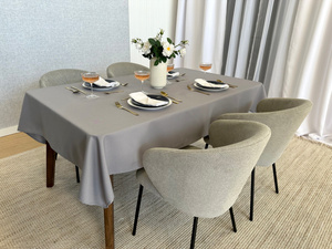 Tablecloth 110x160 Stain-resistant Surbo Light Gray