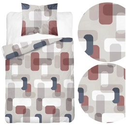 Pościel 140 x 200 2cz Asti Satynowa Bawełna 5487B